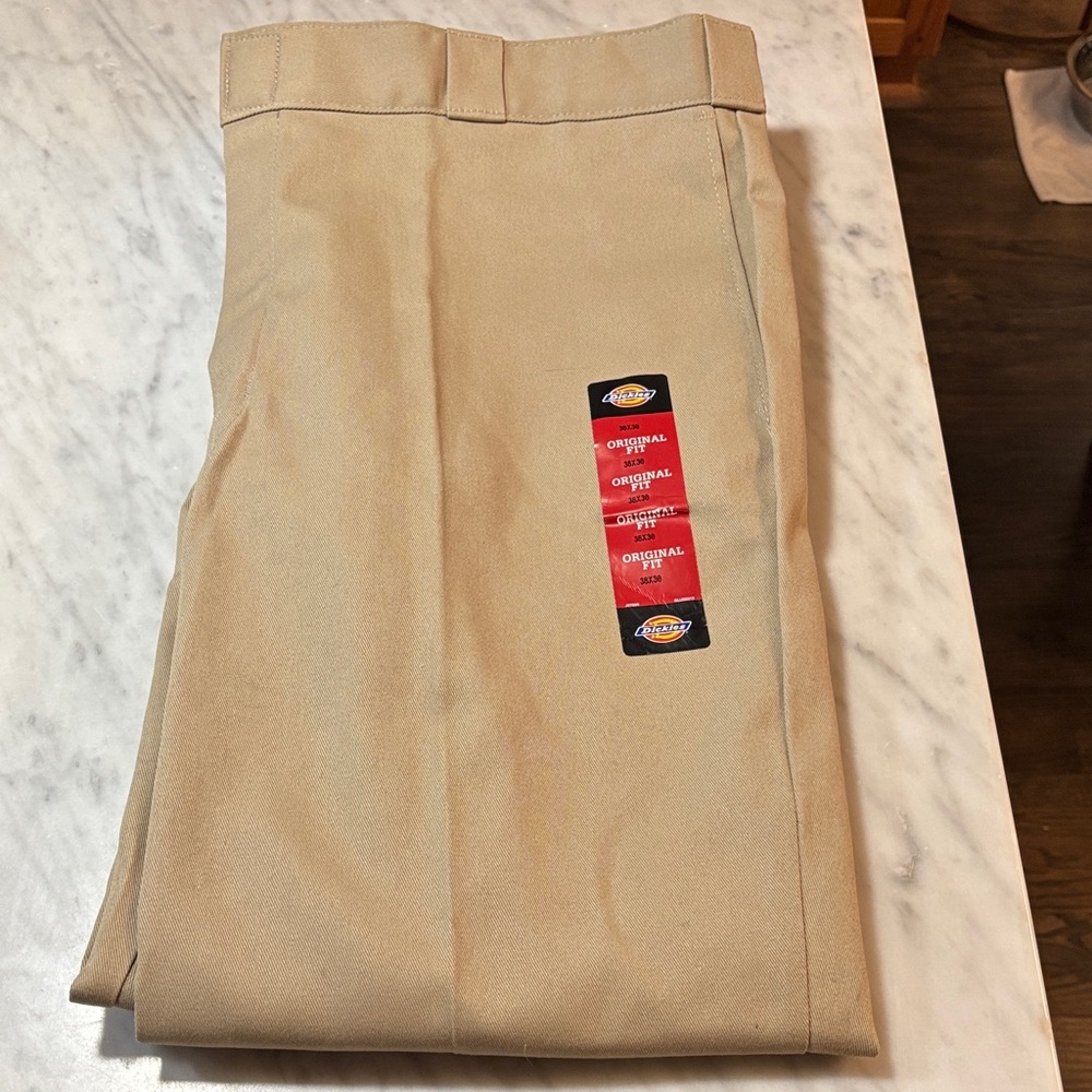 Dickies Khaki Work Trousers